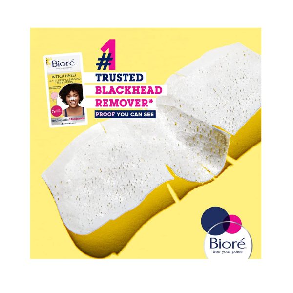 Biore Ultra Deep Cleansing Nose Pore Strips (6 Nos)