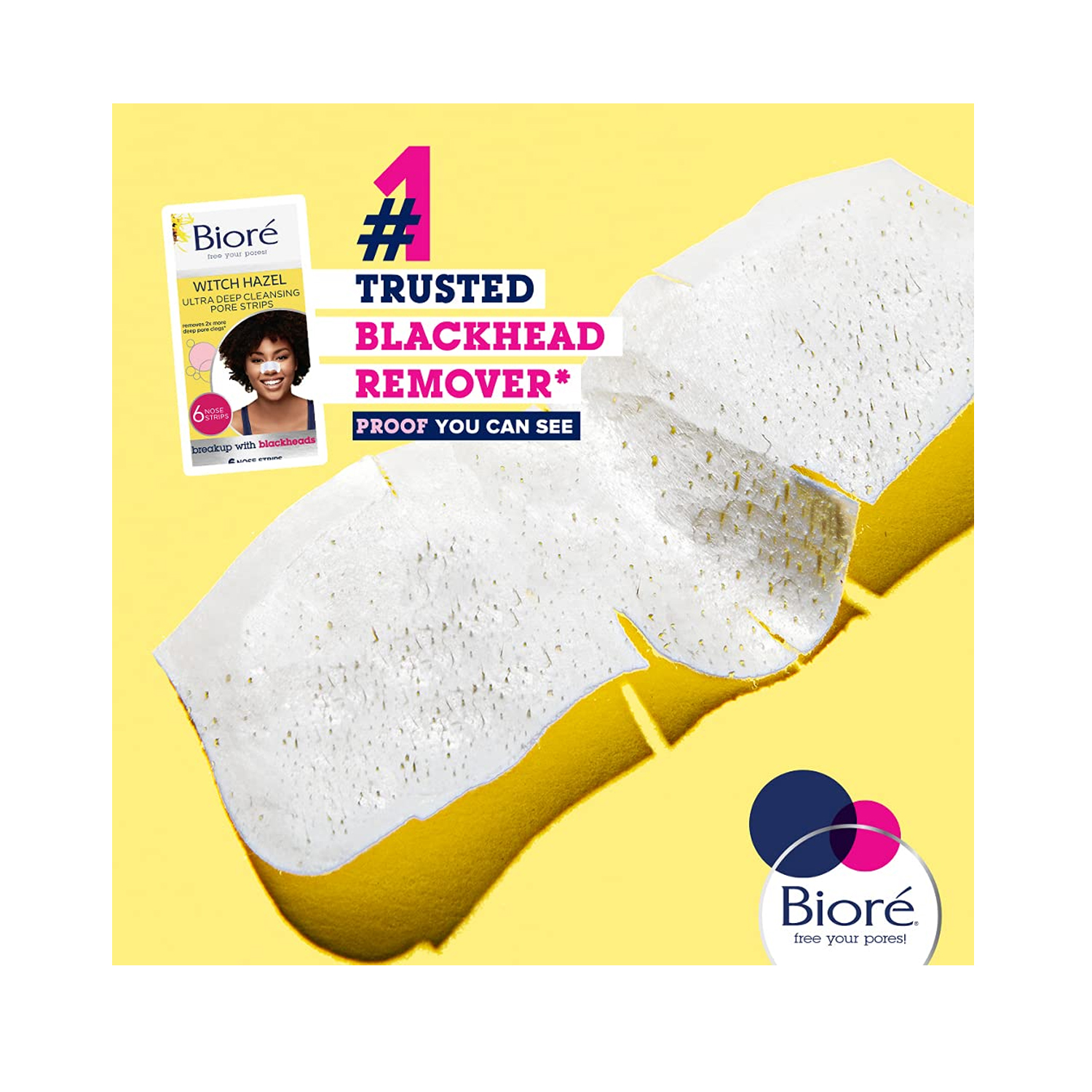 Biore Ultra Deep Cleansing Nose Pore Strips (6 Nos)