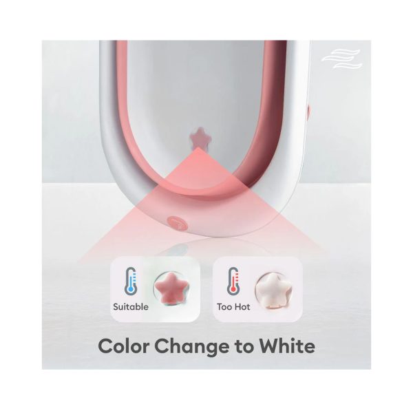 R for Rabbit Bubble Double Aqua Baby Bath Tub (Pink)