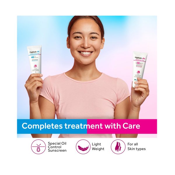 Regaliz Hyblok Acne Control Kit (Hyblok-M Moisturizing Gel and AC Sunscreen Gel