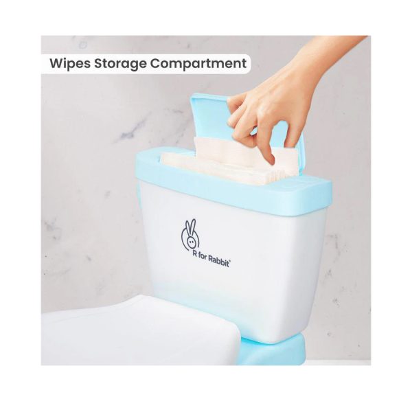 R for Rabbit Little Grown Up Potty Seat (White Green)