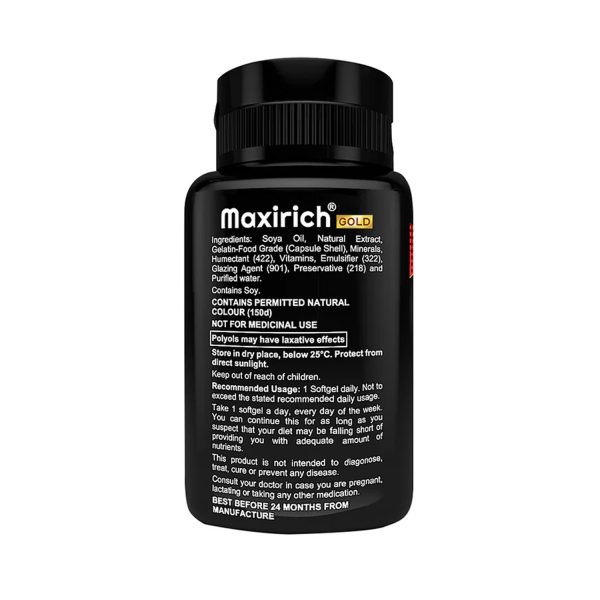 Cipla Maxirich Gold Multivitamin Tablet 30 Nos