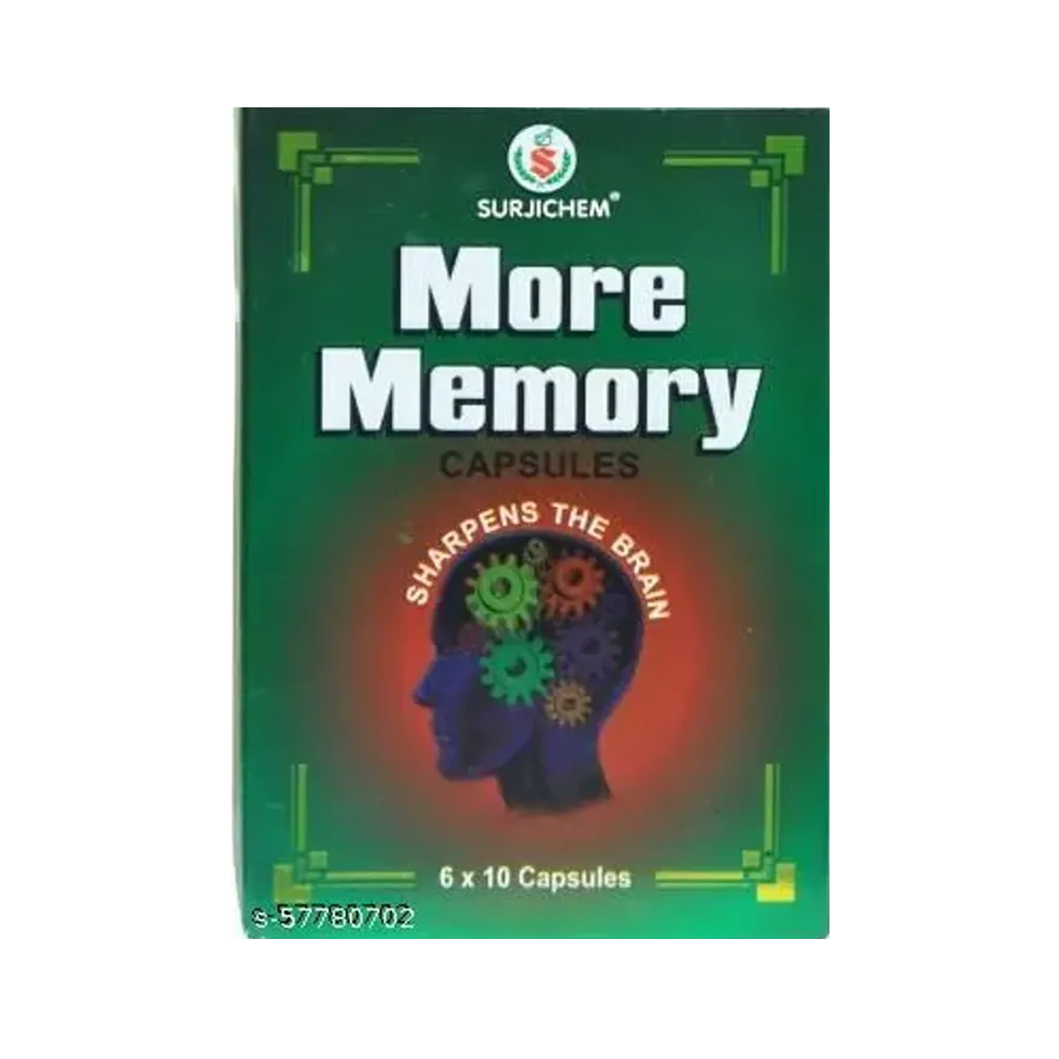 Surjichem More Memory Capsules (60 Nos)