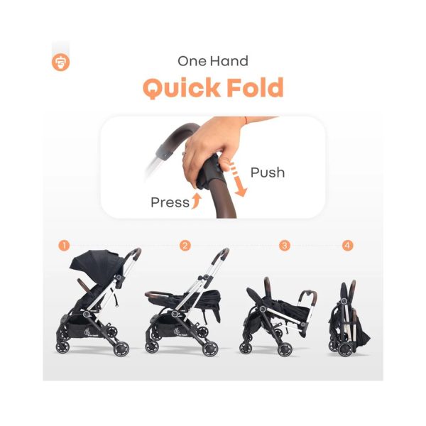 R for Rabbit Street Smart 360 Rotatable Stroller