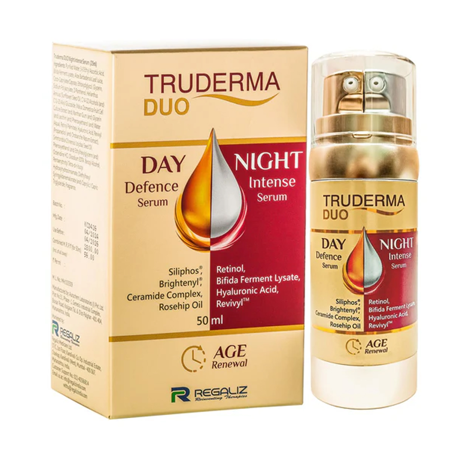 Regaliz Truderma Duo Serum Kit (50ml)