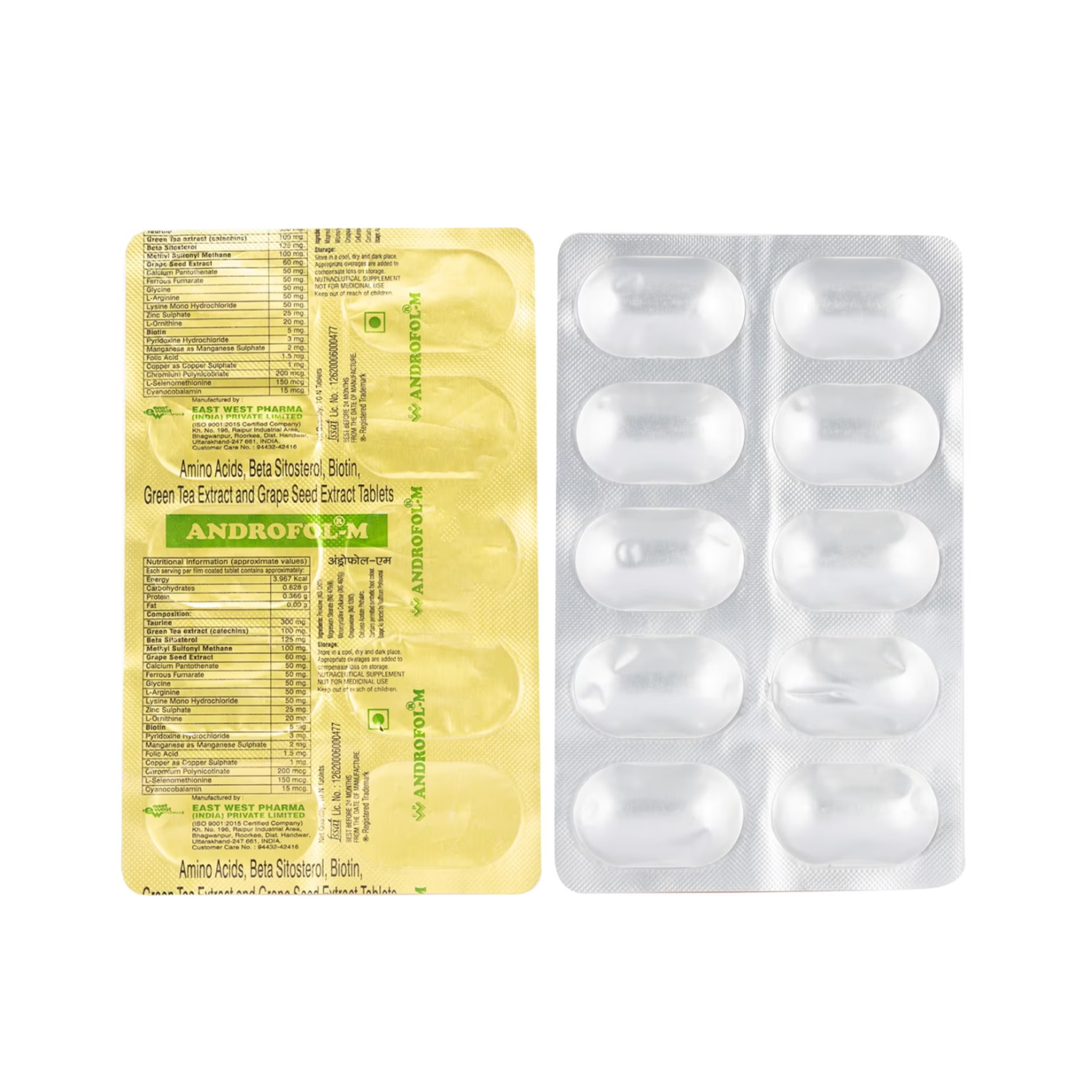 Androfol-M Hair Fall Control Tablet