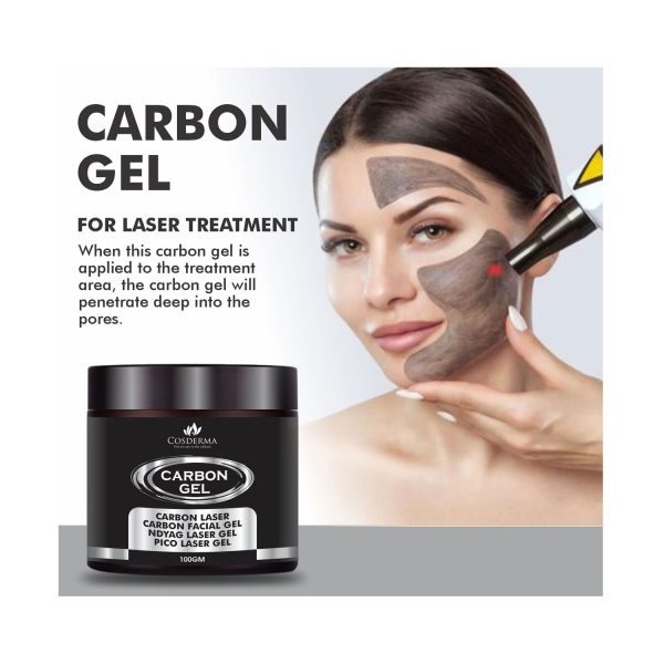 carbon gel for laser treatment