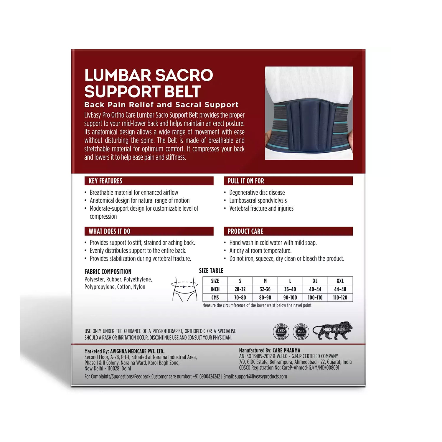 best back support belt