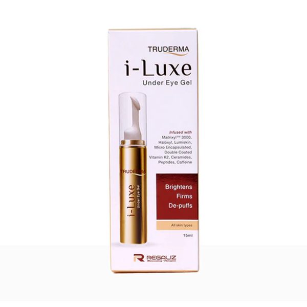Regaliz Truderma I-Luxe Under Eye Gel (15ml)