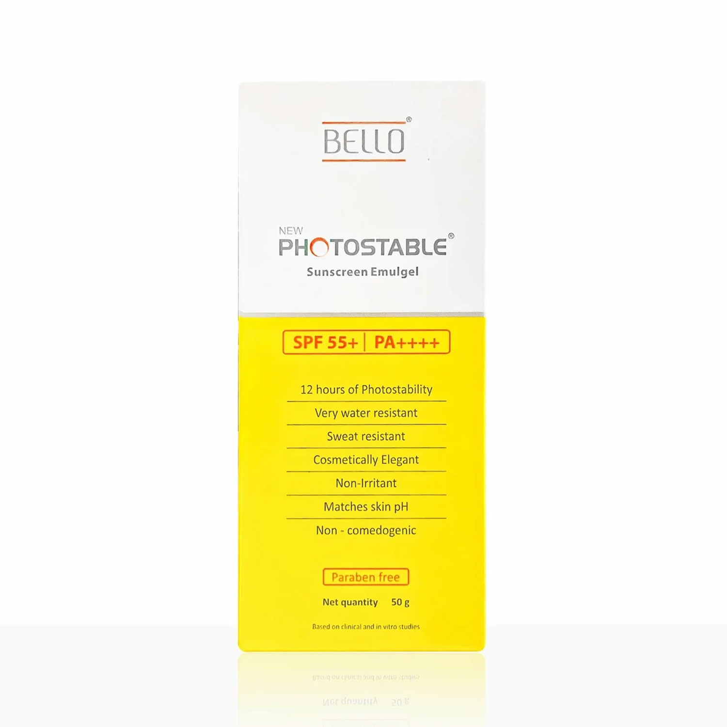 photostable sunscreen gel