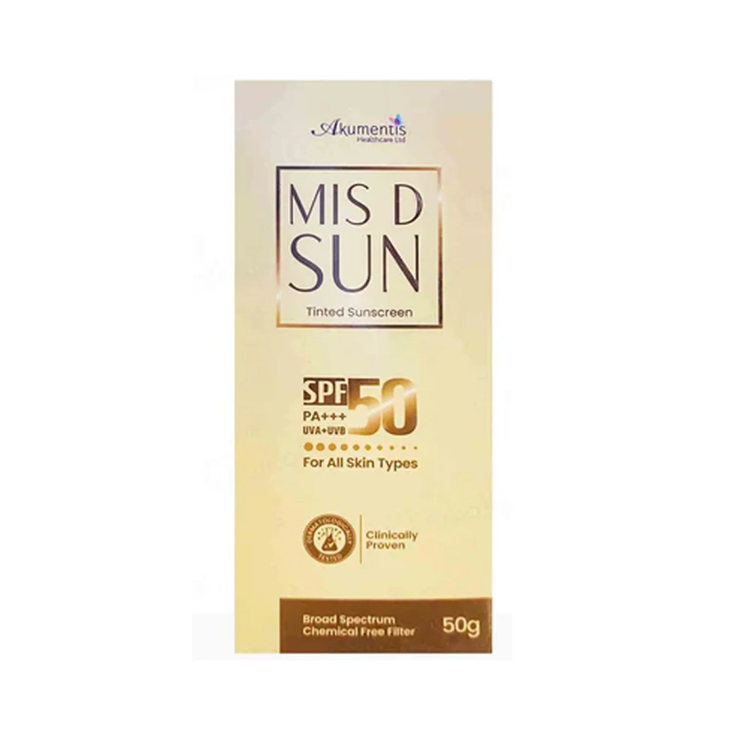 MIS D Sun Tinted Sunscreen