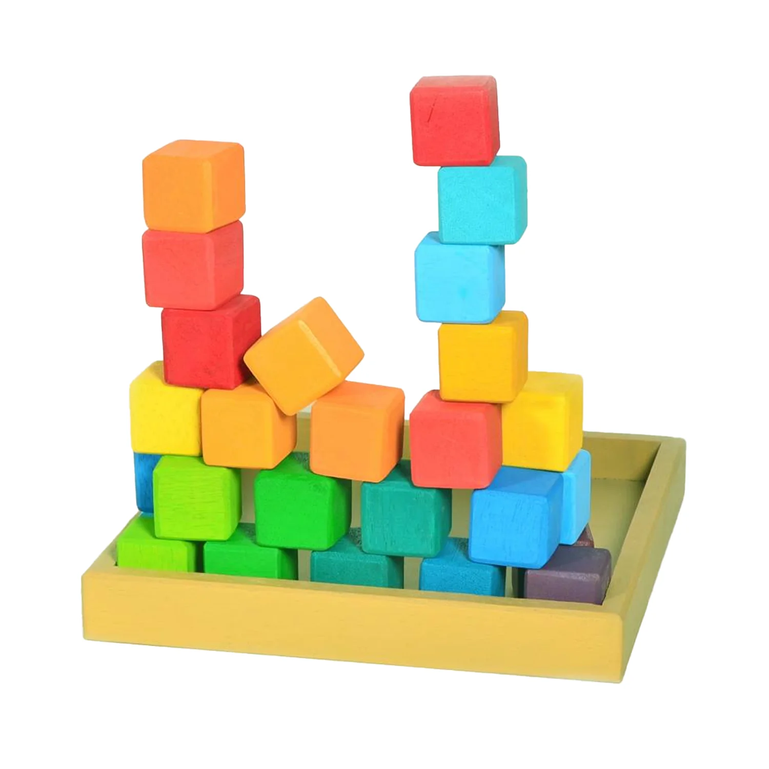 Albio India Wooden Pattern Block Toy (AKW- 1097)