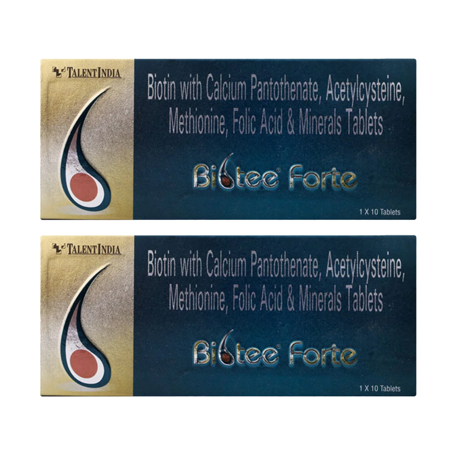 Biotee Forte Tablet (1×10 Tablets) Pack of 2