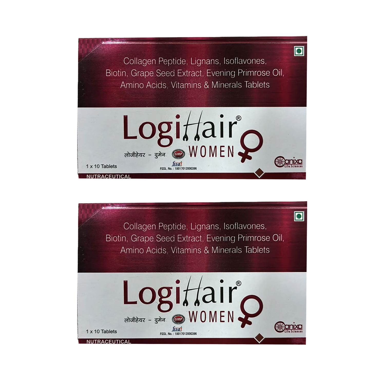 Canixa Logihair Women Tablets 10's (Pack of 2)