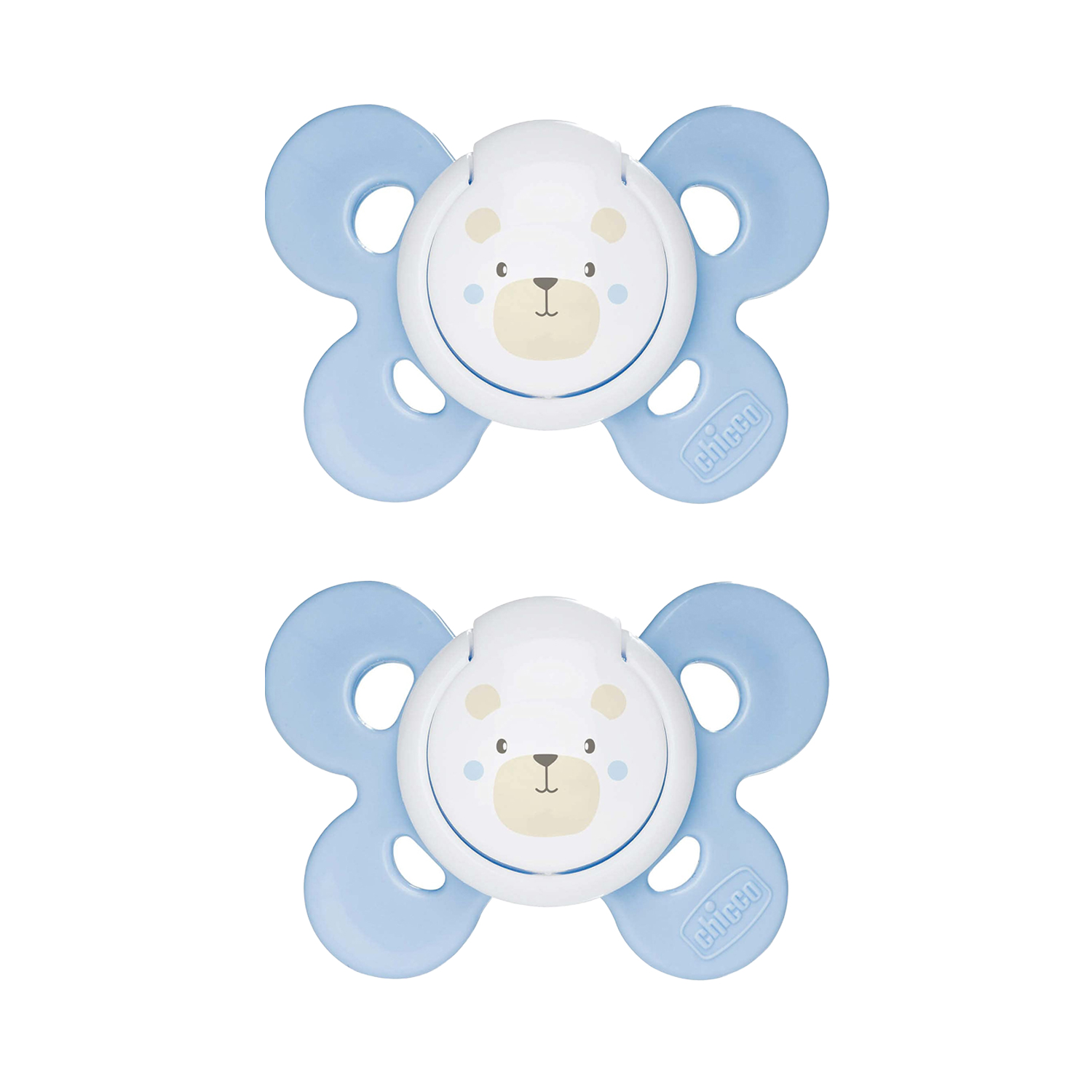 Chicco Physio Comfort Silicone Soother (0-6 Months) Pack of 2