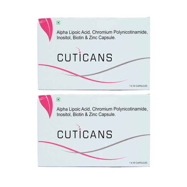 Cuticans Capsules 1 x 10 Capsules (Pack of 2) Cuticans Capsules 1 x 10 Capsules (Pack of 2)