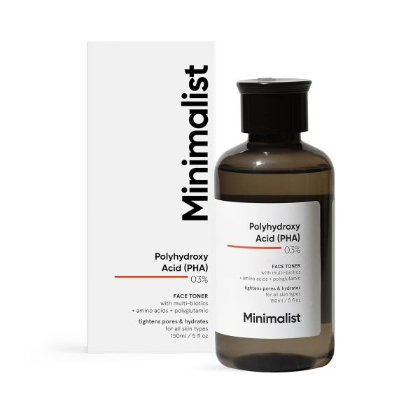 Minimalist Polyhydroxy Acid (PHA) 03% Face Toner (150ml)