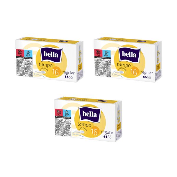 Bella Tampo Regular (16Pcs) Pack of 3 Bella Tampo Regular (16Pcs) Pack of 3