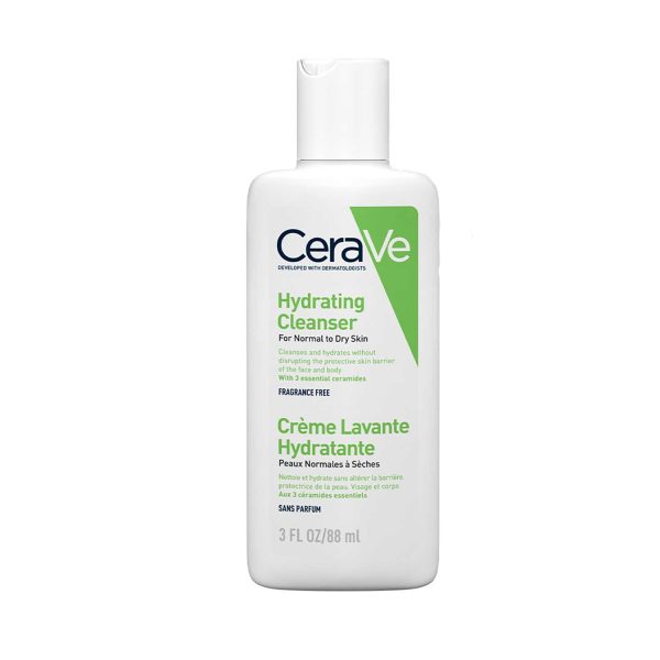 Cerave Hydrating Facial Cleanser for Normal to Dry Skin (Fragrance Free) - 88ml Cerave Hydrating Facial Cleanser for Normal to Dry Skin (Fragrance Free) - 88ml