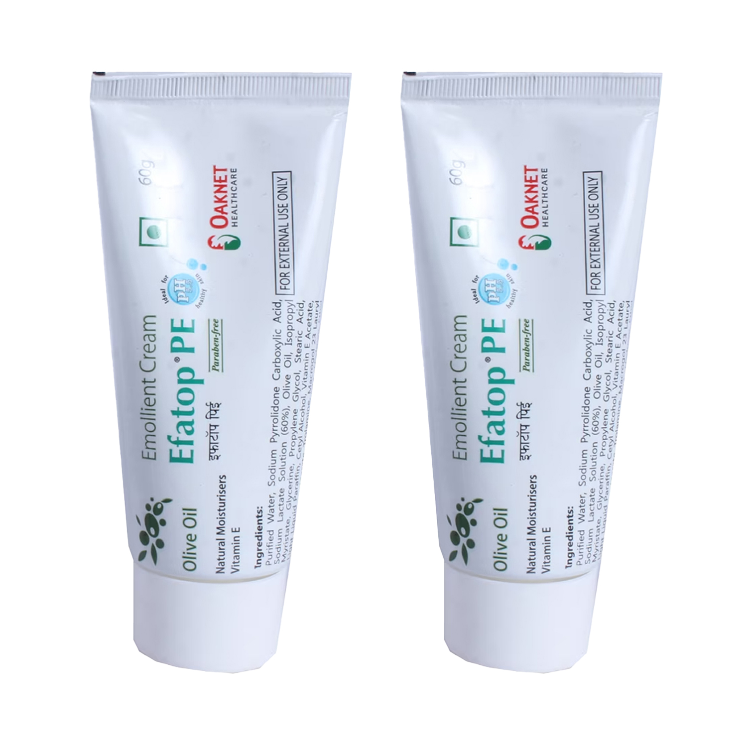 Efatop PE Emollient Cream 60g (Pack of 2)