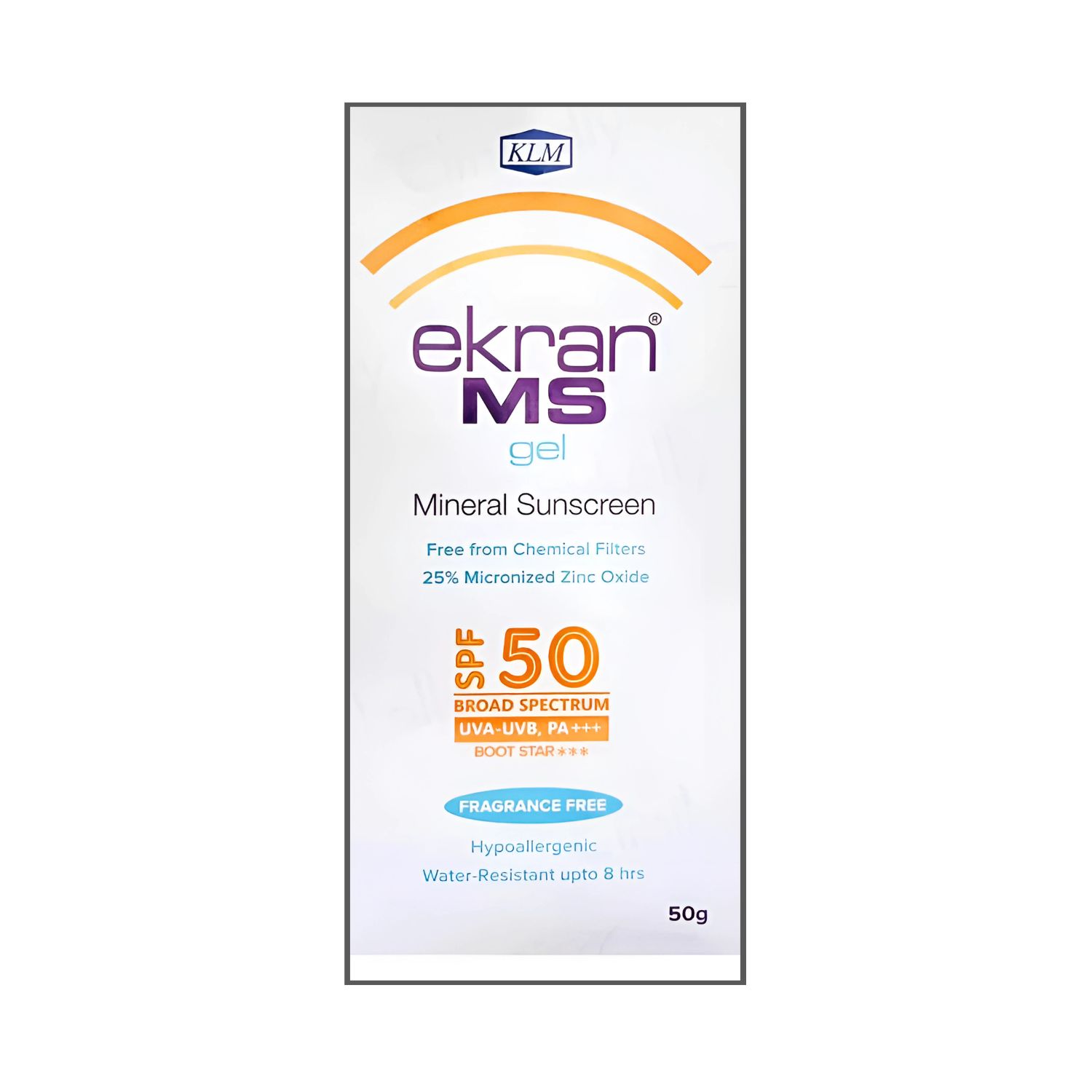 Ekran MS Mineral Sunscreen Gel 1