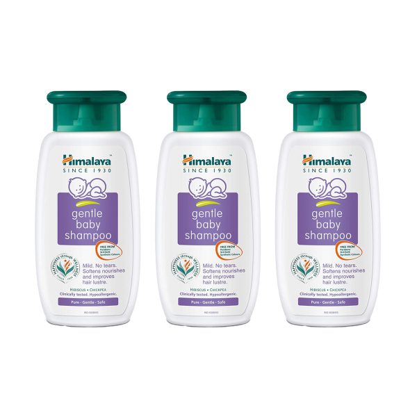 Himalaya Gentle Baby Shampoo 200ml (Pack of 3)