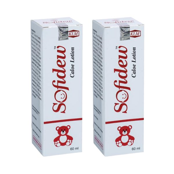 KLM Sofidew Caloe Lotion (60ml) Pack of 2 KLM Sofidew Caloe Lotion (60ml) Pack of 2