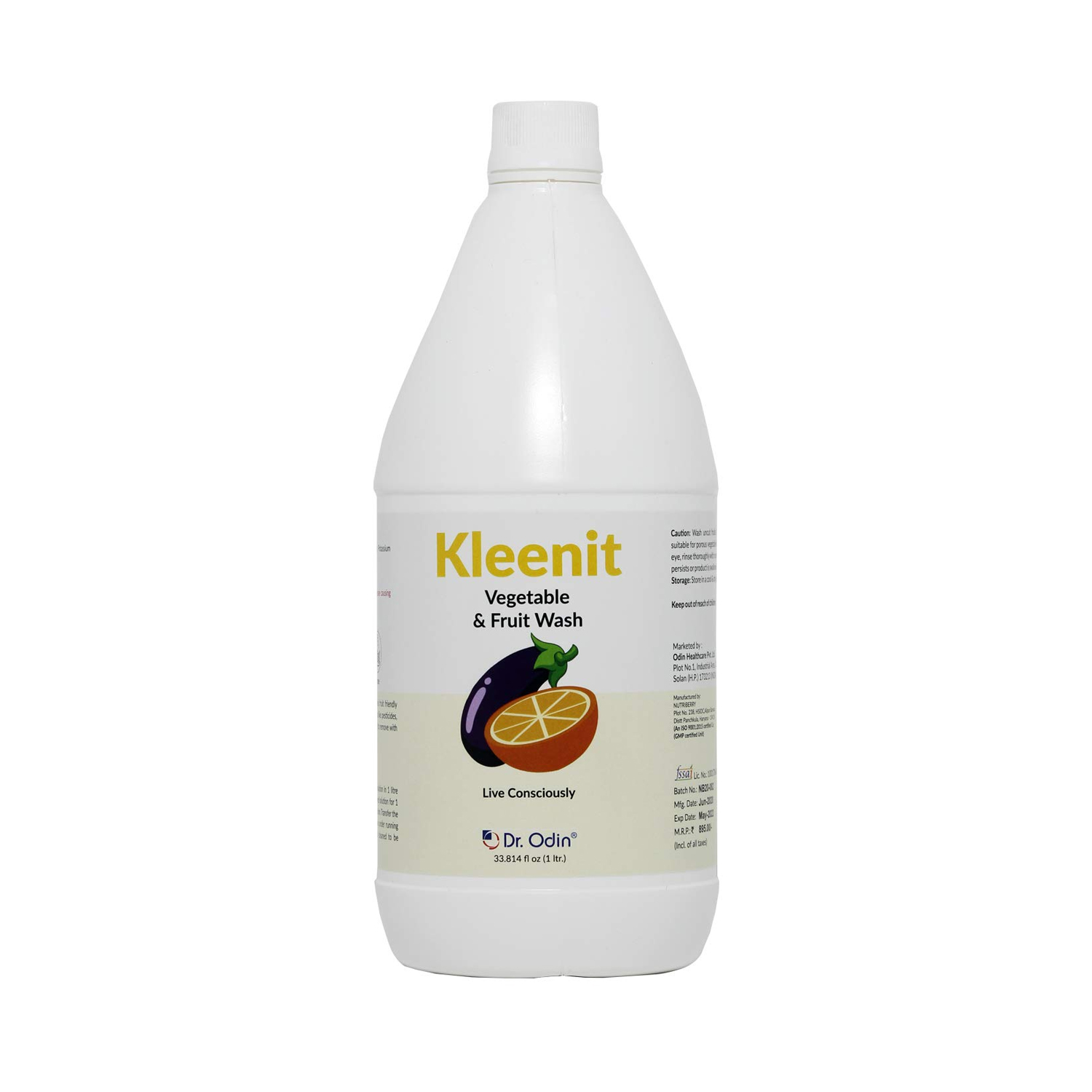 Dr.Odin Kleenit Vegetables and Fruit Wash 1 Litre