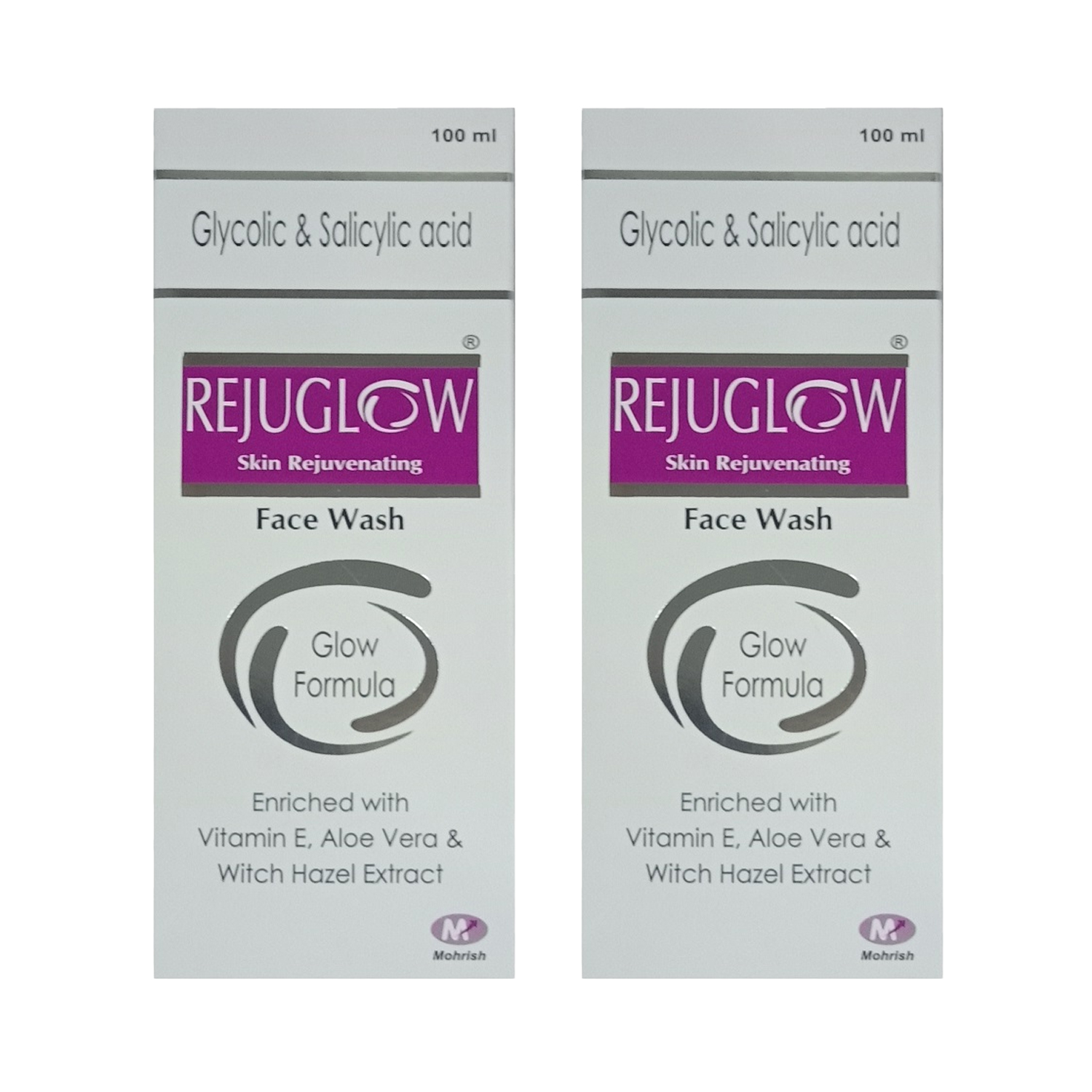 Rejuglow Skin Rejuvenating Face Wash 100ml (Pack of 2)