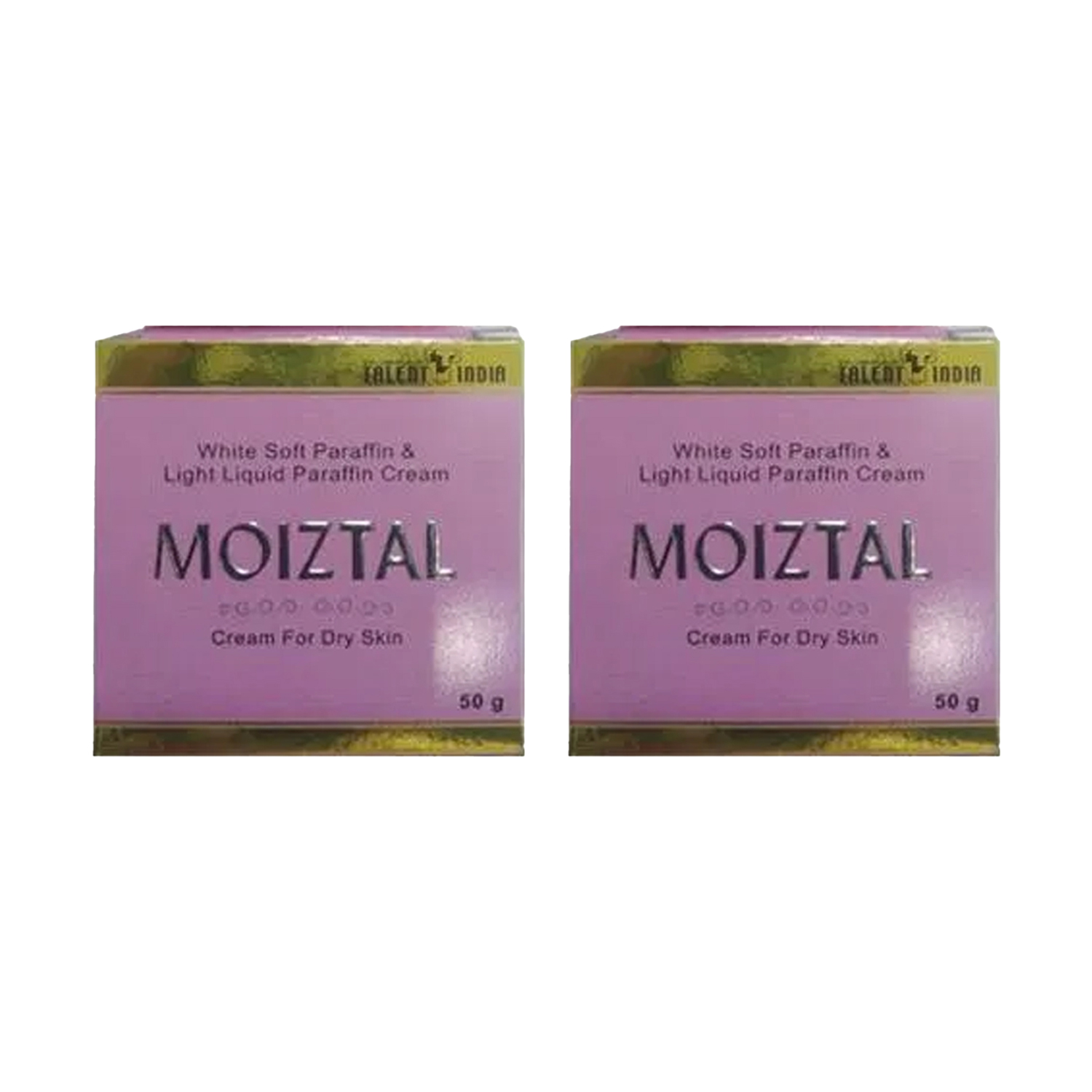 Talent India Moiztal Cream (50gm) Pack of 2