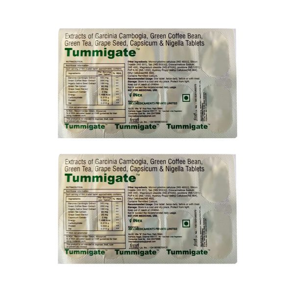 Tummigate Tablet - 10Nos (Pack of 2)