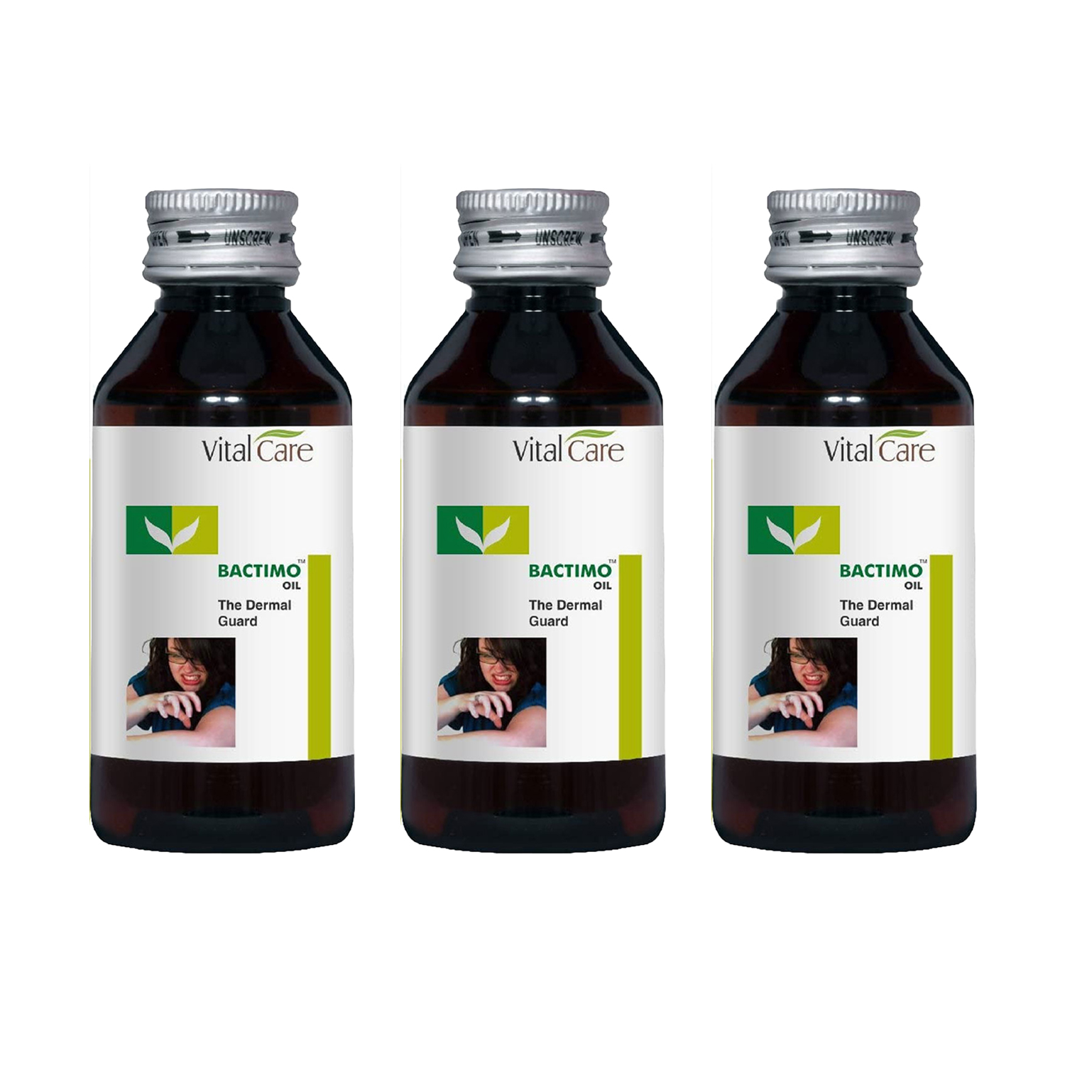 Vital Care Bactimo Oil 50ml (The Dermal Guard) Pack of 3