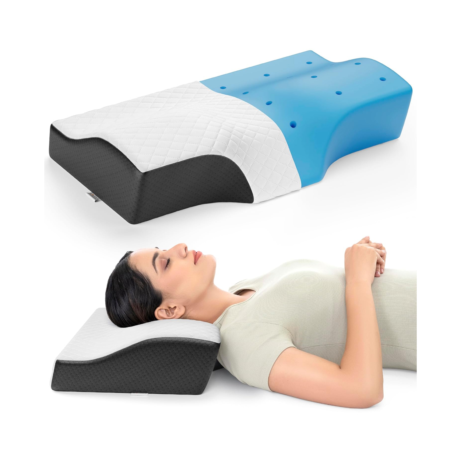 Fovera Contour Cervical Support (Dual Color) Pack of 1