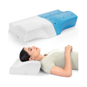 Fovera Contour Cervical Support (White Bamboo) Pack of 1