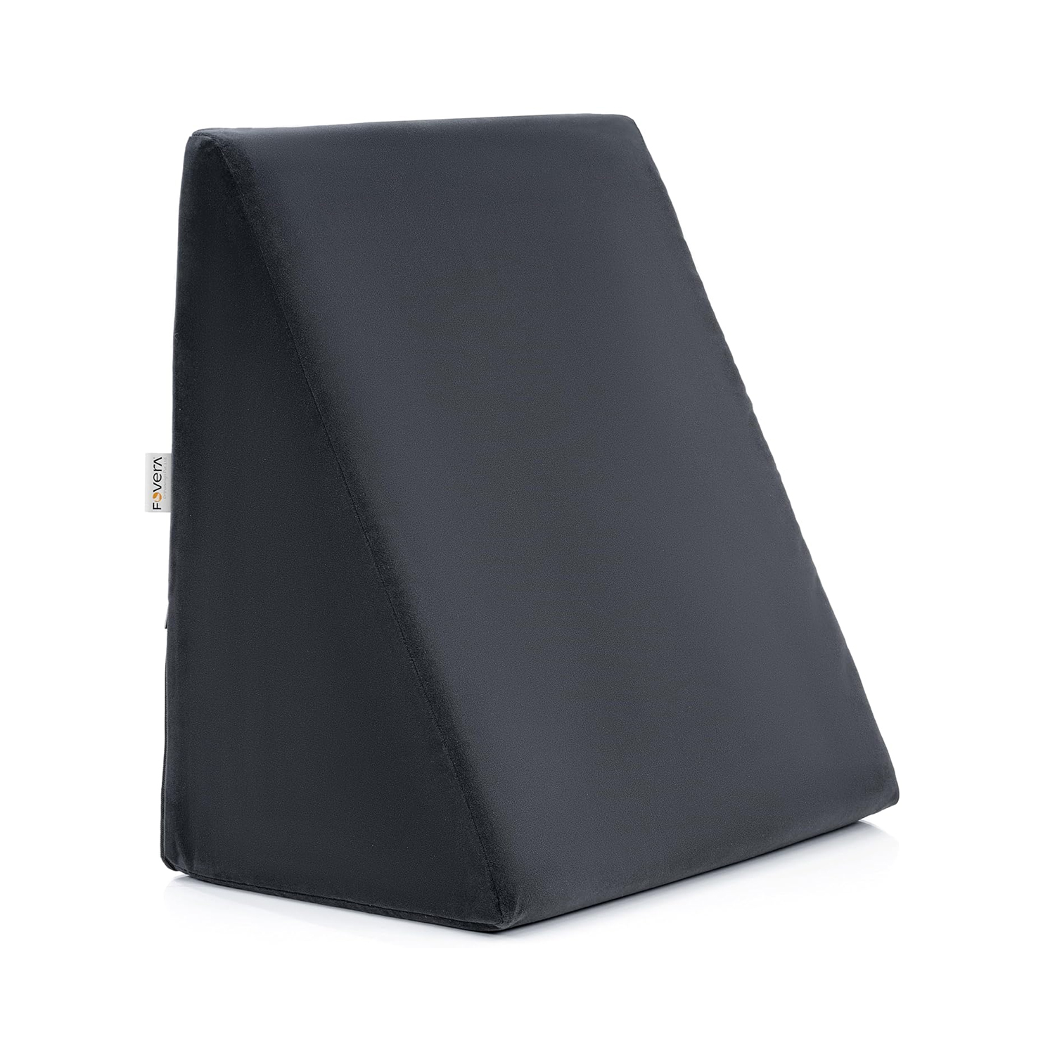 Fovera Adjustable Acid Reflux Bed Wedge Orthopedic Support (Velvet Dark Grey) – Large 7 Inches