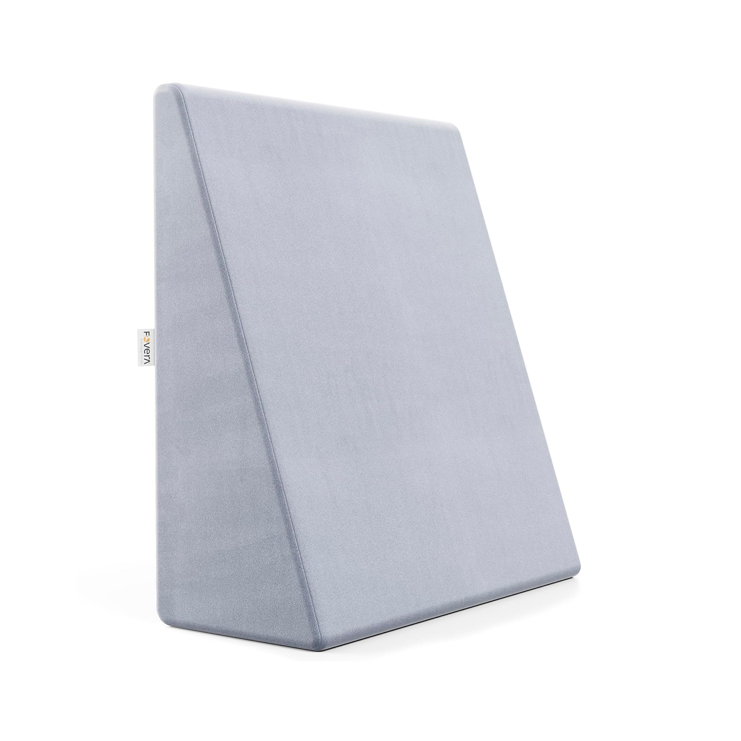 Fovera Adjustable Acid Reflux Bed Wedge Orthopedic Support (Velvet Grey) – Medium 7 Inches