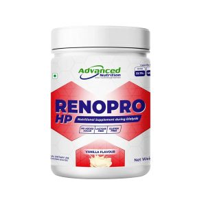 Renopro HP Nutritional Powder during Dialysis Vanilla Flavour – 400g (Refill Pack)