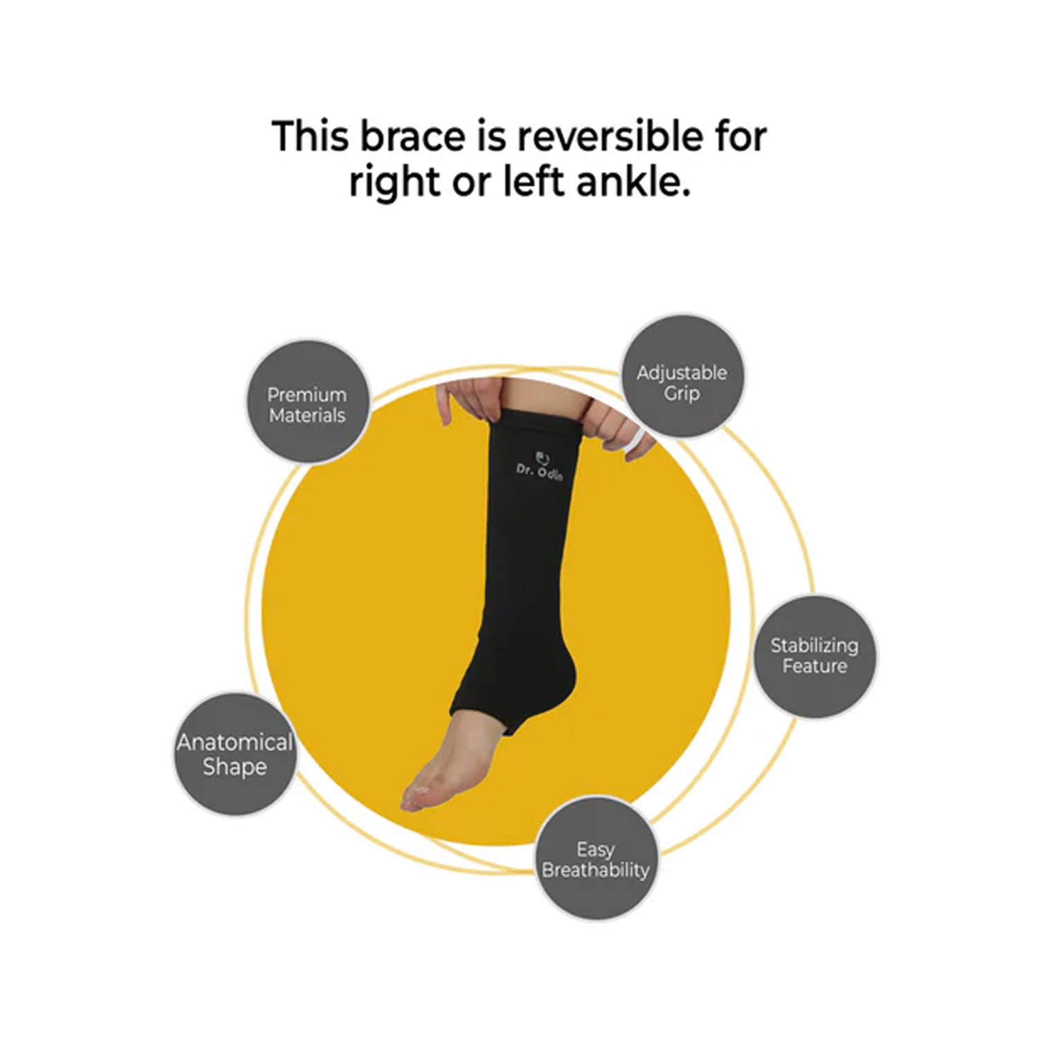 Anklet-with-Closed-Heel-Black-Color-3