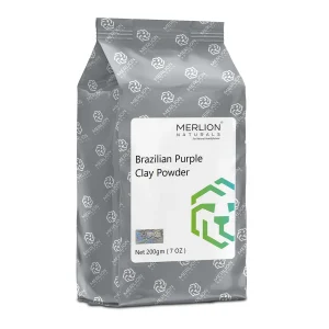 Merlion Naturals Brazilian Purple Clay Powder 227g
