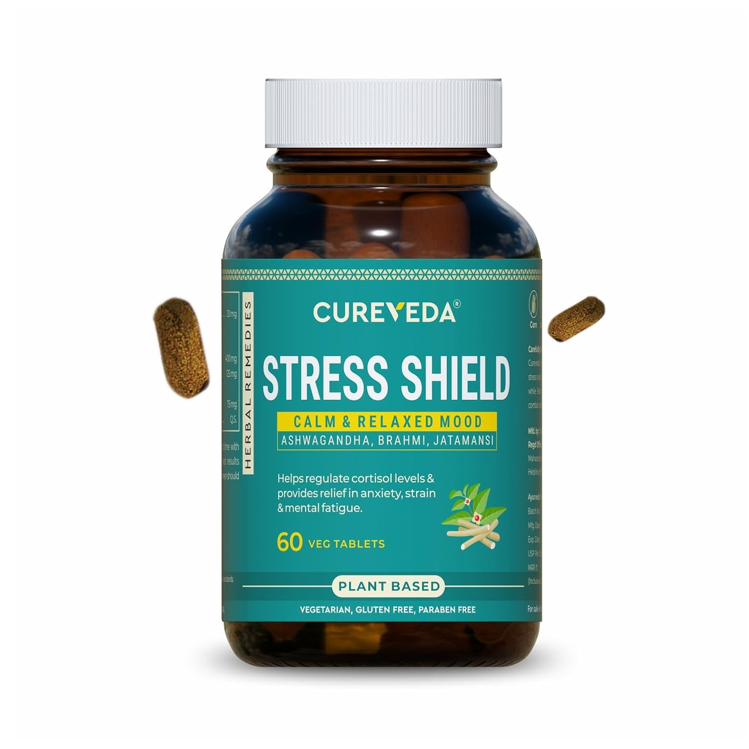 Cureveda Stress Shield (60 Capsules)