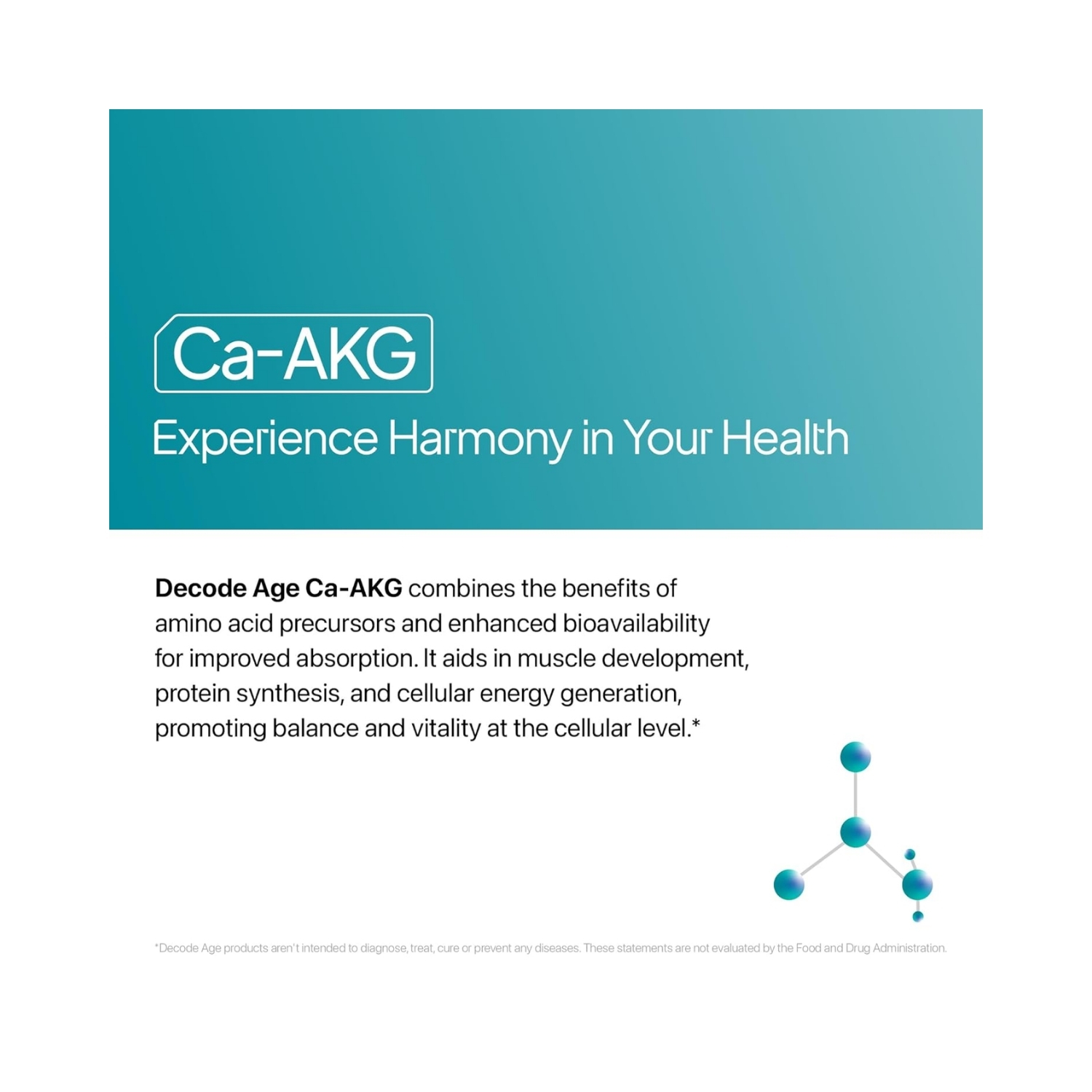 Decode Age Ca AKG Supplement, (4)
