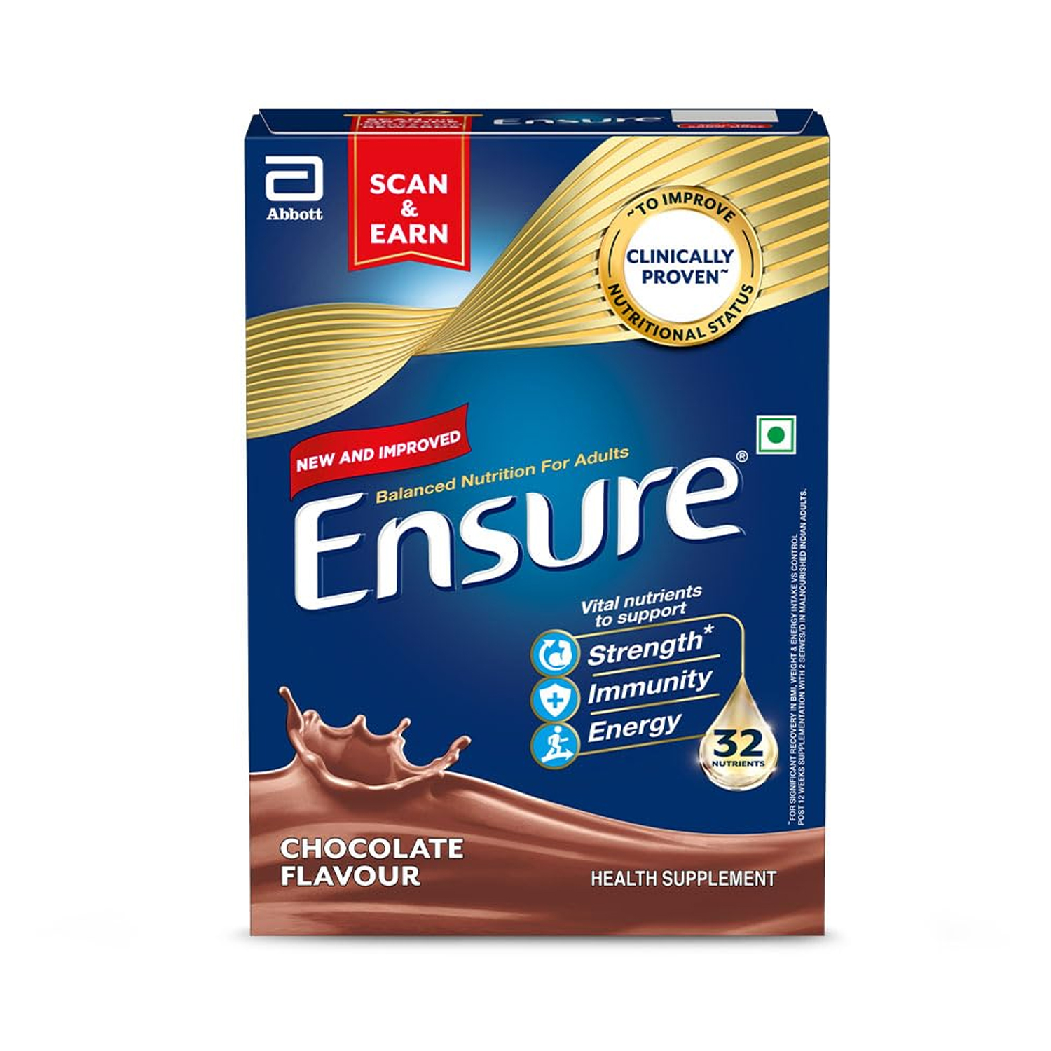 Ensure Complete Balanced Nutrition Chocolate Flavor 375g