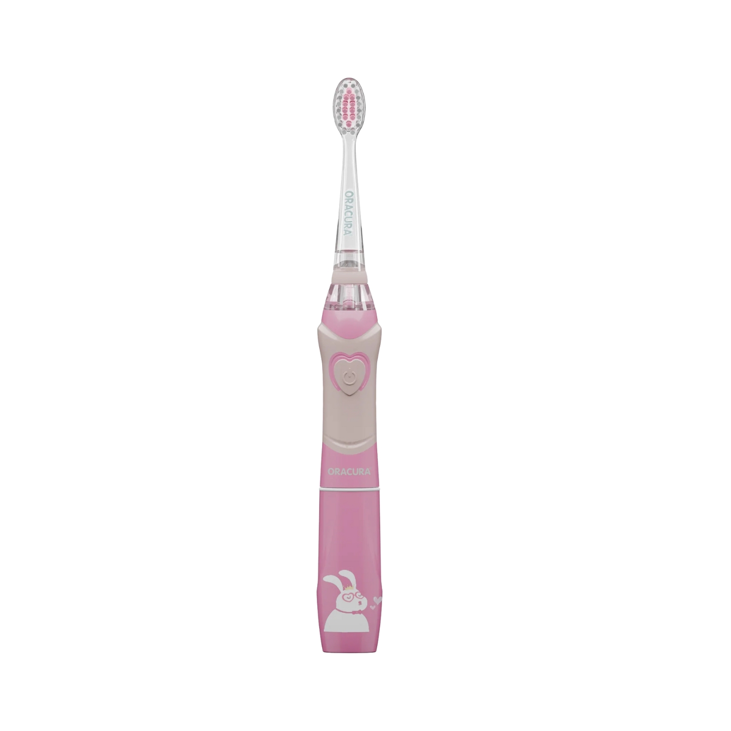 Oracura Sonic Kids Electric Battery- Operated Toothbrush KSB100 (Pink)