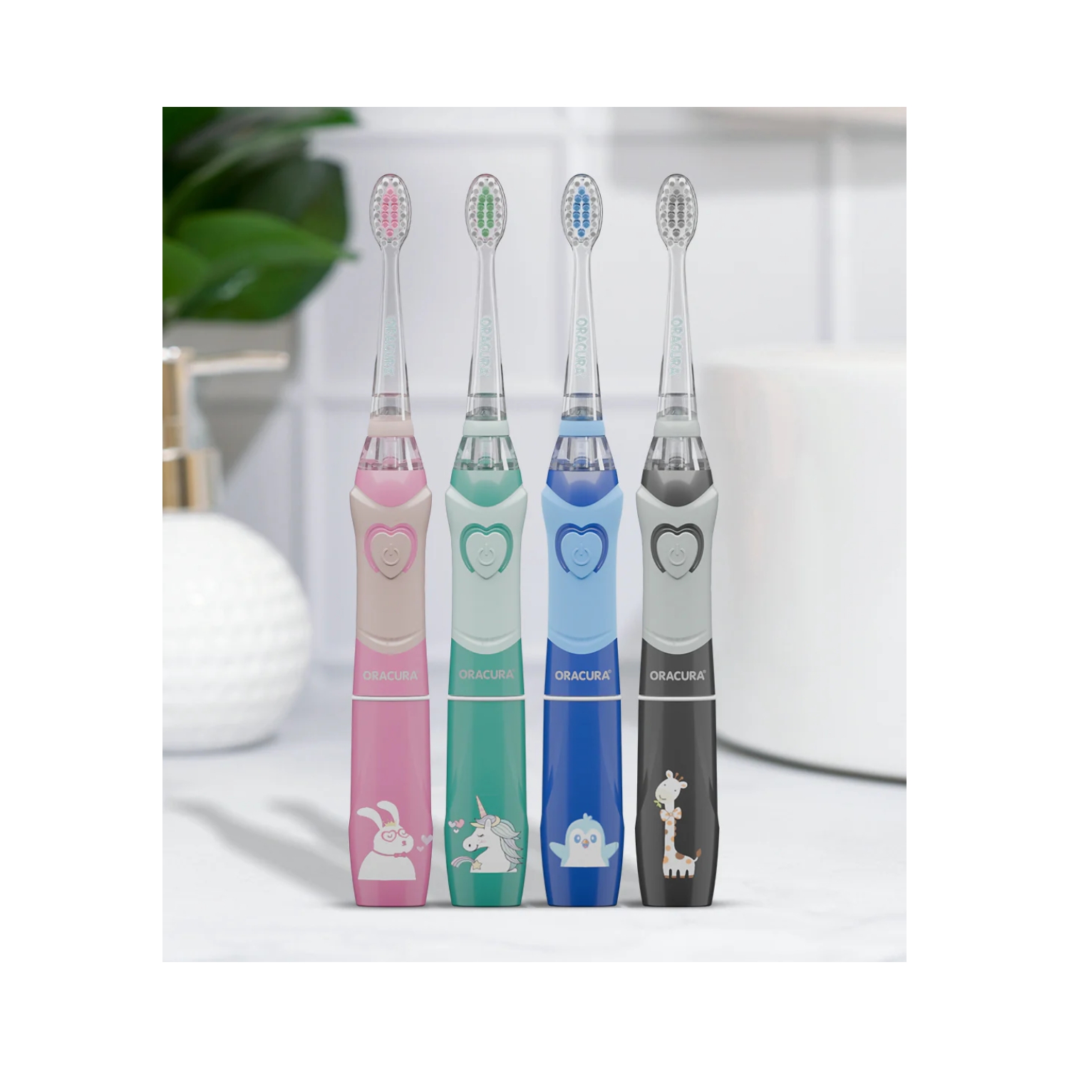 KSB100 Kids Sonic Battery Operated Electric Toothbrush (2)