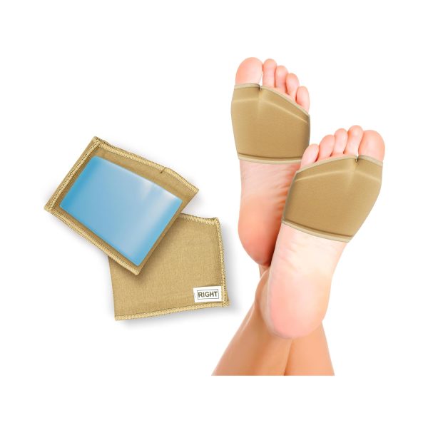 Fovera Metatarsal Sleeves Pads Brown