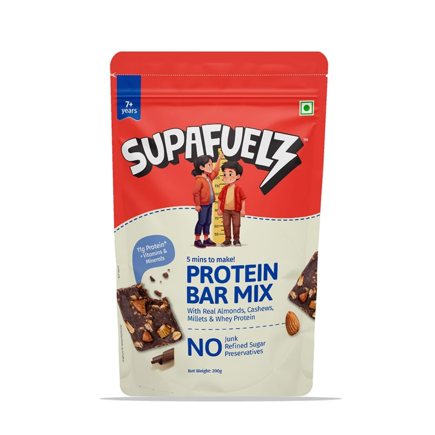Supafuelz Protein Bar Mix 7 Years and Above (200 g)