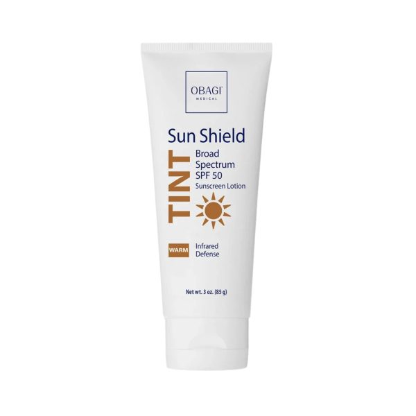 Obagi Tint Sun Shield Broad Spectrum SPF 50 Sunscreen Lotion- Warm (85 g) Obagi Tint Sun Shield Broad Spectrum SPF 50 Sunscreen Lotion- Warm (85 g)