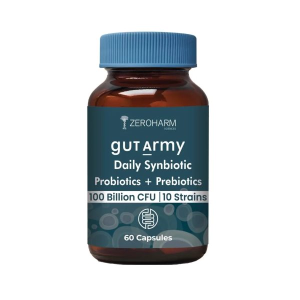 Zeroharm Sciences Gut Army Capsules – 60 Capsules