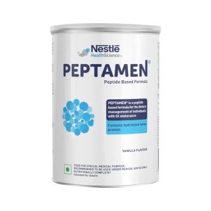 Nestle Peptamen Vanilla Flavoured Peptide Based Diet Powder 400gm Tin