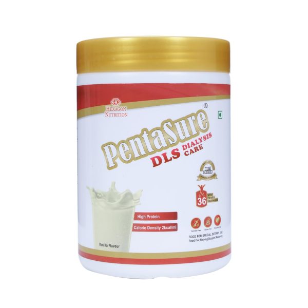 Pentasure DLS Whey Protein for Dialysis Care – Vanilla Flavour 400g Pentasure DLS Whey Protein for Dialysis Care – Vanilla Flavour 400g